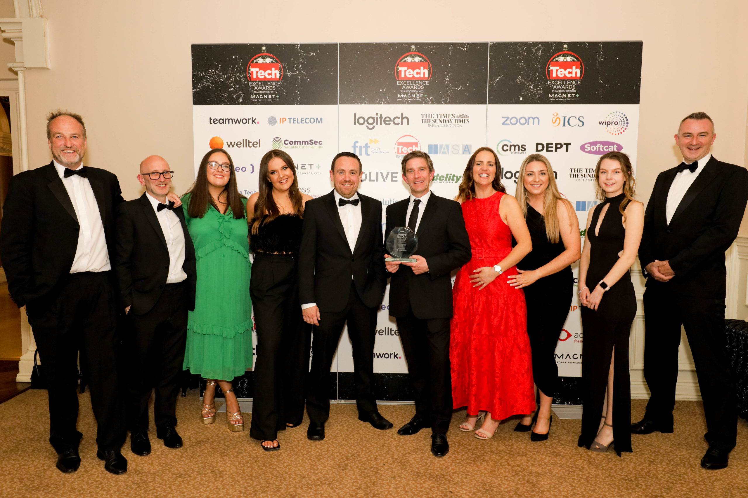 Agile Networks honoured at Annual Tech Excellence Awards for Digital Transformation Project